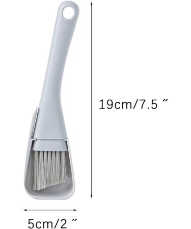 2Pcs Window Groove Cleaning Brush Windows Slot Cleaner for Door Floor Gap Keyboard Brush Dustpan 2In1 Household Cleaning Tools Kit (Color : White Gray Size : 2pcs) 2pcs White Gray - Buy Online on GoSupps.com