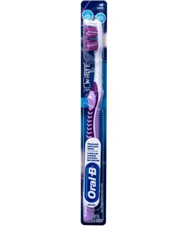 Oral-B 3D White Vivid Toothbrush 35 Soft - Pack of 4 | Colors Vary - Buy Online on GoSupps.com