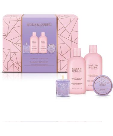 Baylis & Harding Jojoba Vanilla & Almond Oil Luxury Bath Gift Set - Vegan Friendly - Buy Online on GoSupps.com