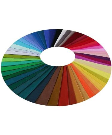 50pcs 8x8 Multicolor Cotton Fabric Bundle Squares for Quilting Sewing - Precut Craft Patchwork Squares - Buy Online on GoSupps.com