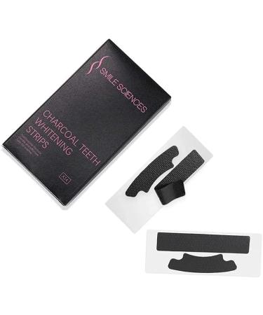 Smile Sciences Gel Infused Charcoal Whitening Strips - Remove Stains at Home - Safe & Effective Teeth Treatment (14 Strips) - Buy Online on GoSupps.com