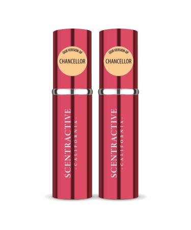 CA Perfume Impression of Chancellor For Women Eau de Parfum Spray Atomizer Bottle 0.17 Fl Oz/5ml-X2 CHAVELLE CHANCELLOR IMPRESSION 0.17 Fl Oz (Pack of 2)