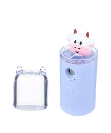 CANIGHT Moisturizer Mini Skin Steamer Portable Humidifier Diffuser Blue Plastic Material 10.80X3.80X3.80CM