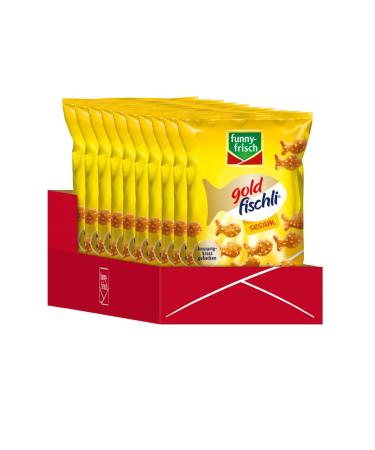 funny-frisch goldfischli sesame pack of 10 (10 x 100 g)