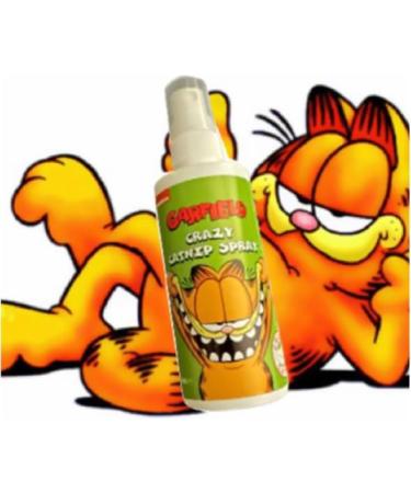 HOMELOX Garfield Crazy Catnip Spray 2 X 100ml Natural Catnip Oil Treat Dye & Alcohol Free - 2 X 100ml - Buy Online on GoSupps.com