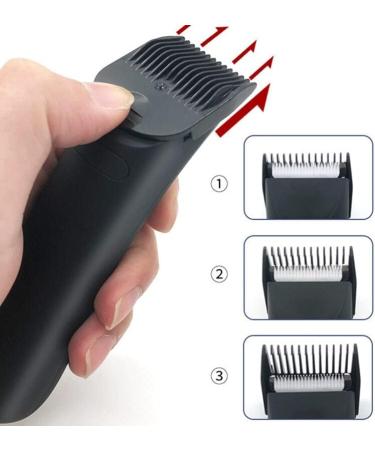 Premium Waterproof Hair Clippers & Beard Trimmer for Men - Cordless Electric Shaver with LED Light | Fast Charging & IP7 Washable - Buy Online on GoSupps.com