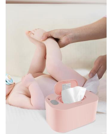 Baby Wipe Warmer Thermostat Even Heating Baby Wipe Heater 3 Mode 40-60 C Adjustable Wipe Warmer Dispenser Portable Wipes Warmer with USB Car Charger for Car Home Travel Newborn Nursery (Pink) - Buy Online on GoSupps.com