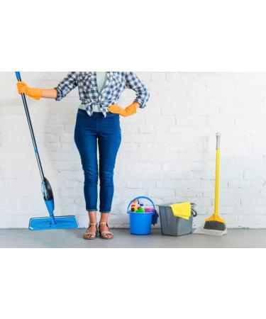 Spray Mop 360 Degree Stainless Steel Microfiber Floor Cleaning - with Easy Removable Washable Cleaning & Reusable Pads & Integrated Water Spray Refill Adjustable Durable & Lightweight - Buy Online on GoSupps.com