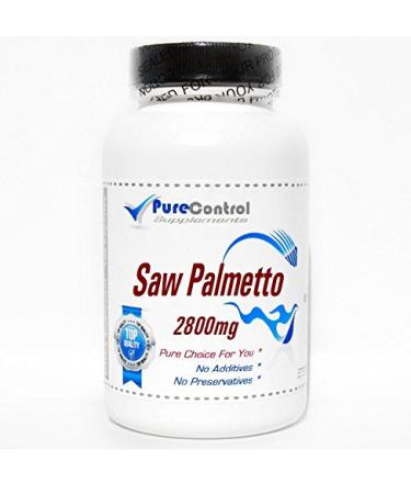 Saw Palmetto 2800mg // 240 Capsules // Pure // by PureControl Supplements