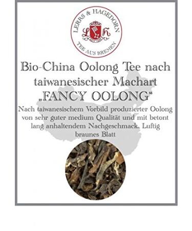 Lerbs & Hagedorn Lerbs & Hagedorn China Fancy Organic Taiwanese Oolong Made Taiwanese | Long Lasting Flowery Light 2kg (160 Litres)