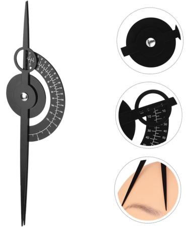 WOONEKY Eyebrow Measuring Mapping Balance Tattooing Supplies Stainless Positioning - Buy Online on GoSupps.com