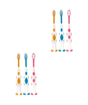 Minkissy 12 pc toothbrush child soft toothbrush toddler organically biodegradable toothbrush children toothbrush travel toothbrush toothbrush animal oral