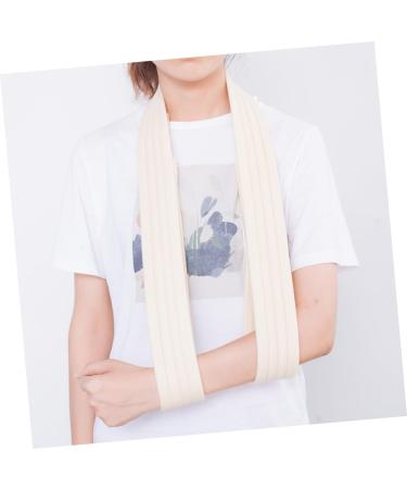 Mobestech Shoulder Immobilizer Splint | Adjustable Arm Sling & Brace for Broken Shoulder Support - Beige - Buy Online on GoSupps.com