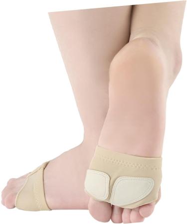 Buy Forefoot Pads Ballet Toe Protectors - Dance Socks Foot Protector in Beige - Premium Comfort & Support - Buy Online on GoSupps.com