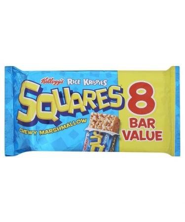 Kellogg's Marshmallow Rice Krispie Squares, 8 x 28g (Pack of 3)