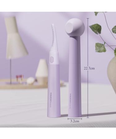 TOUCHBeauty Heated Eyelash Curler - Rechargeable Dual-Sided Comb 2-Level Temperature Washable Silicone Brush for Natural Curls - TB-2117 International Shipping  - Buy Online on GoSupps.com
