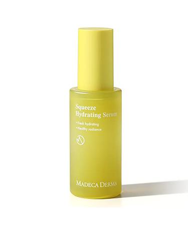 MADECA DERMA Squeeze Hydrating Facial Serum Deep Hydration & Radiance with Prickly Pear Cactus Carica Papaya and Centella Asiatica Korean Skincare for Fresh Squeezed Glow (1.08 fl oz) Squeeze Facial Serum