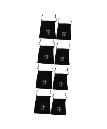 Beavorty 8 Pcs Storage Bag Hair Blower Storage Bag Travel Hairdryer Bag Hair Dryer Drawstring Bag Cloth Bags Drawstring Travel Hair Tools Cotton Drawstring Bags Multifunctional Bag Black