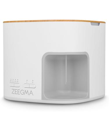 ZEEGMA Aroma Ultrasound Diffuser for Essential Oils - 500ml Humidifier & Aromatherapy Lamp 12W Performance 2 Intensity Modes Timer | International Shipping - Buy Online on GoSupps.com
