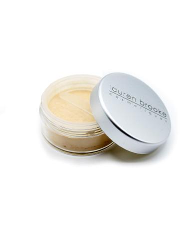 Lauren Brooke Cosmetiques Natural Makeup Powder Foundation (13 Gram Warm No. 10) 13 Gram Warm No. 10