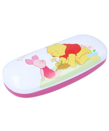 Robust children's hard case WINNIE POOH with cute motif in pink