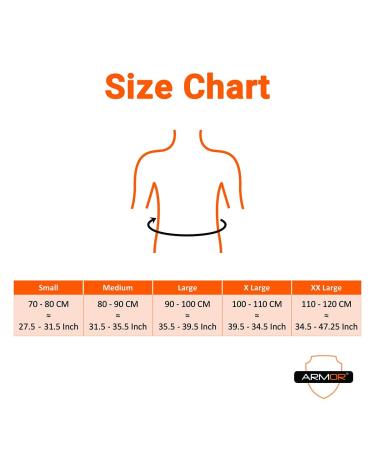 Buy Armor Jeans Lumbosacral Corset - 10.24" Back Height for Lumbago Postural Support & Back Pain Relief (Large) - International Shipping Available - Buy Online on GoSupps.com