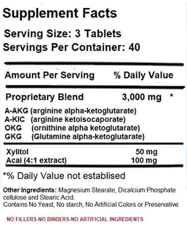 Absonutrix 2 Xtreme Power Formula - All Natural Nitric Oxide Booster 3000mg | 120 Tablets for Strength & Endurance - Made in USA | International Shipping Available - Buy Online on GoSupps.com