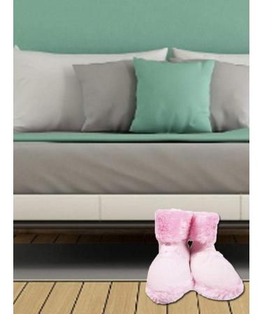 Buy MRlegendary Furry Warmers: Fully Microwavable Heated Cream & Pink Boots - Size 38 for Ultimate Comfort - Buy Online on GoSupps.com