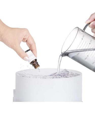 Retoo Aroma Diffuser - 300ml Ultrasonic Humidifier & Essential Oil Diffuser with 12 LED Colors for Home Office Yoga & Spa - Buy Online on GoSupps.com