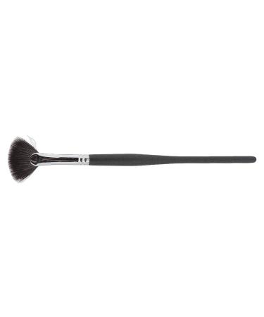 Verdant Touch Powder Fan Brush Fishtail Head Jaw Line Contour Brush Fiber Hair Makeup Artist Cosmetic Tool