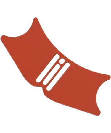 Contour stencil for nose nose contour stencil 4 In 1 Highlighter Lip Eyelash Eye Liner Shapes Stencil Multifunctional makeup tool beginnerfriendly applicator guide tool Orange1 - Buy Online on GoSupps.com