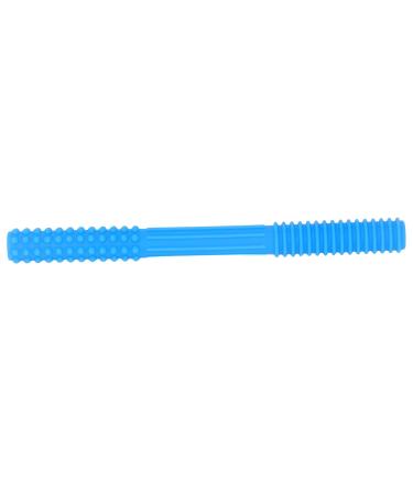 Portable Hollow Chewing Tooth Tube for Toddlers - Soft Textured & Bright Blue - Buy Online on GoSupps.com
