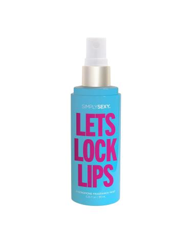 Let's Lock Lips Pheromone Body Mist Perfume - Women Cologne & Fragrances - Body Spray with Notes of Natural Bergamot Lemon Cardamon Mimosa and Violet - 3.35 floz 99 mL - Buy Online on GoSupps.com