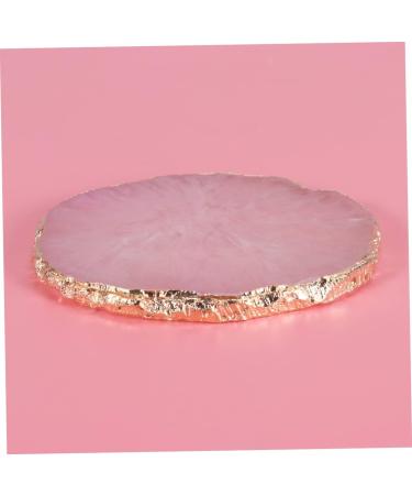 Gogogmee Nail Gel Nail Rest Stand Resin Nail Round Cosmetic Painting Palette Makeup Palette Make up Nail Set Pink Medium - Buy Online on GoSupps.com