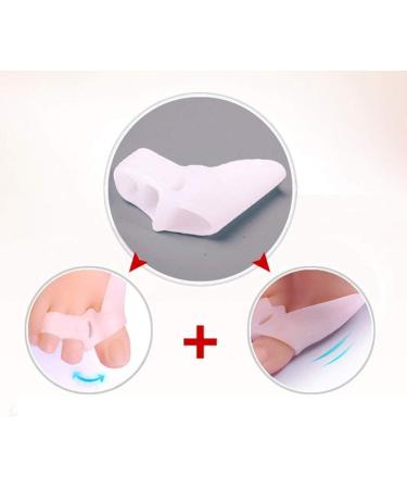 Silicone Toe Correctors & Relief for Hallux Valgus - Hammer Toe Separator & Spacer - International Shipping Available - Buy Online on GoSupps.com