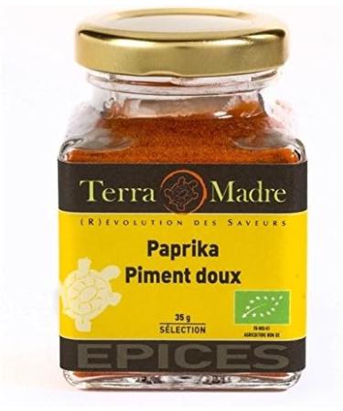 TERRA MADRE Paprika Powder Sweet Pepper Organic 35g - India - Buy Online on GoSupps.com