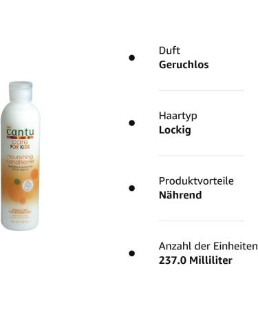 Cantu Care For Kids Nourishing Conditioner 8oz | Best International Shipping & Kids Hair Care - Buy Online on GoSupps.com