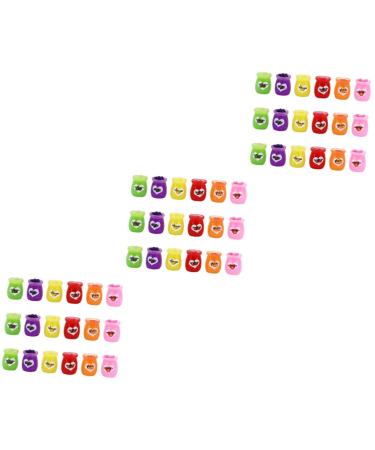 TEHAUX 3pcs Jam Ornament Faux Craft Making Resin Cabochons Jewelry Making Resin Dollhouse Jam DIY Scrapbooking Charms Phone Case Decor Mini Charms Bottle Fruit Jam Epoxy