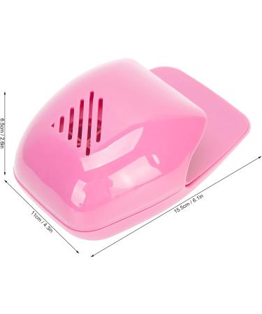 Portable Nail Dryer | Cooling Fan Nail Polish Quick Dryer - Pink | For Household and Salon - Buy Online on GoSupps.com