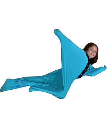 Buy Sensory Body Sock for Autism | Stretchy Deep Pressure Cocoon for Kids & Adults - Sky Blue - Buy Online on GoSupps.com