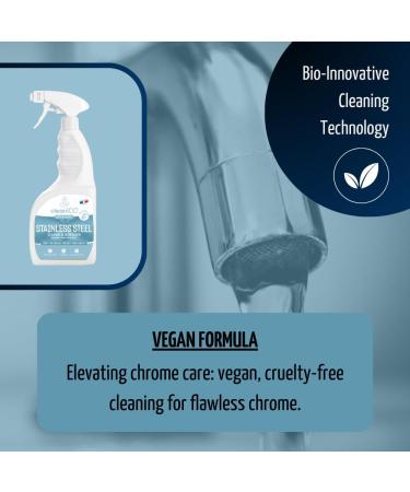 Buy Biodegradable Stainless Steel Cleaner & Degreaser - 100% Natural Multipurpose Spray for Kitchen | International Shipping Available - Buy Online on GoSupps.com