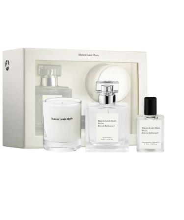 Maison Louis Marie - No.04 Bois de Balincourt Luxury 3-Piece Gift Set | Premium Clean Beauty + Non-Toxic Fragrance