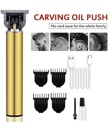 RIYAN Electric Pro for T- Cordless Trimmer Wireless Portable Hair Clipper Oil Clipper-Gold - Buy Online on GoSupps.com