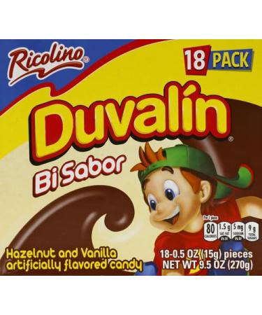 Buy Ricolino Duvalin HV 18 ct Box - Hazelnut & Vanilla Flavored Spread | International Shipping Available - Buy Online on GoSupps.com