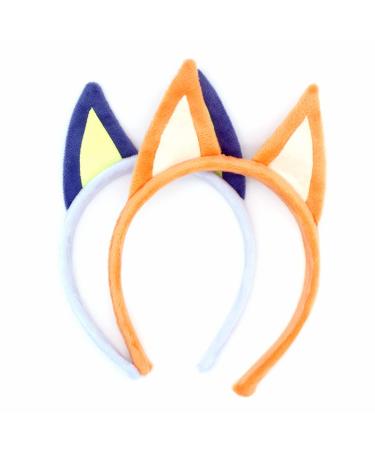 Jing Xin Dog Ears Headbands - 2 PCS Halloween Cosplay Costume Accessories for Kids & Adults - Buy Online on GoSupps.com