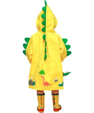 Barakara Kids Waterproof Puddle Suit | Lightweight Hooded Rain Poncho for Toddlers | Reflective Safety Features | Reusable Rain Jacket - Buy Online on GoSupps.com