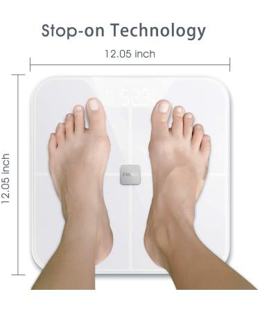 iHealth Nexus Body Fat Scale - Smart BMI Digital Bathroom Weight Scale with App, 400 lbs - White - Buy Online on GoSupps.com