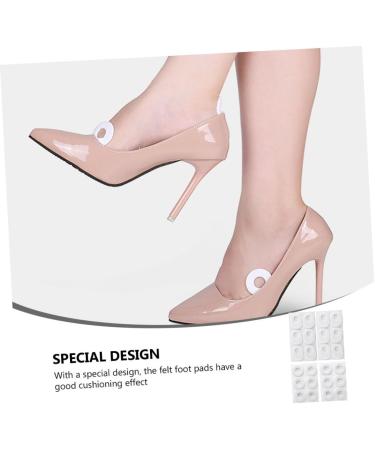 CLISPEED 4 Sheets Corn Stickers Protective Feet Patch Soft Foam Cushions Heel Grips Liner Insert Corn Protectors Corn Pads Callus Removal Tools Heel Pad Pain White Foot Patch Care Felt - Buy Online on GoSupps.com