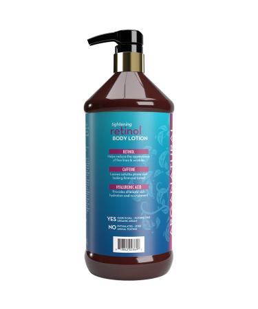 Arganatural Tightening Retinol Body Lotion 480ml - Firm and Smooth Skin - Buy Online on GoSupps.com