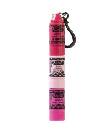 Lip Smacker Crayola Crayon Stackable Flavored Clear Balm Pink Pinks 0.03 Ounce - Raspberry, Grapefruit, Cake pop - 3 Count - Buy Online on GoSupps.com